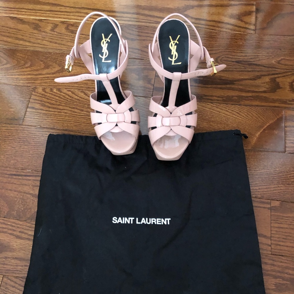 Saint Laurent tribute heels